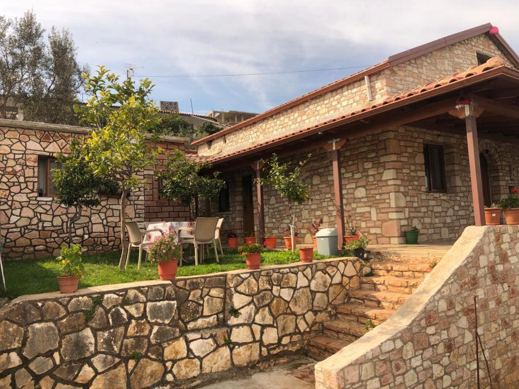 Vokopola Villa Sarande Bagian luar foto